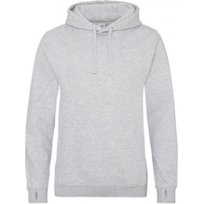 Just Hoods mikina s kapucí JH020 Heather Grey – Zboží Mobilmania