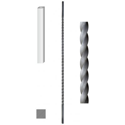 Kovoinox Tyč 12 x 12 x 900 mm – Hledejceny.cz