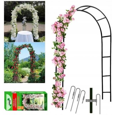 anaterra Zahradní oblouk pro popínavé rostliny, 2 ks, 18 mm – Hledejceny.cz
