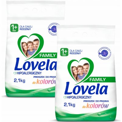 Lovela Family Prášek na praní 2 x 2,1 kg