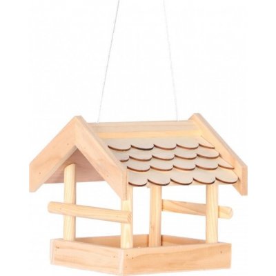 Garden & Fun Krmítko pro ptáčky 22 x 21,5 x 20 cm dřevěné – Hledejceny.cz