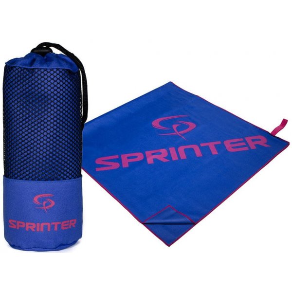 Sprinter ručník z mikrovlákna 70x140 cm modro-růžový od 299 Kč - Heureka.cz