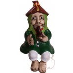 Keramický vodník Houžvička 42 cm – česká zahradní socha k jezírku – Zboží Dáma Keramický vodník Houžvička 42 cm – česká zahradní socha k jezírku – Zboží Dáma