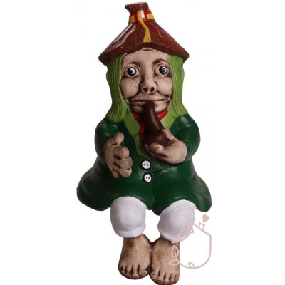 Keramický vodník Houžvička 42 cm – česká zahradní socha k jezírku – Zboží Dáma Keramický vodník Houžvička 42 cm – česká zahradní socha k jezírku – Zboží Dáma