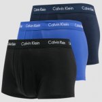 Calvin Klein sada boxerek Cotton Stretch 3P Lr Trunk U2664G 4KU Blue ShadowCobalt WaterBlack – Hledejceny.cz