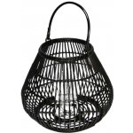 Hitra Ratanový lampion LANTERN - černý střední – Hledejceny.cz