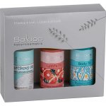 Saloos Hořčík tělový olej 50 ml + masážní olej Lymfa 50 ml + masážní olej Body fit 50 ml dárková sada – Zbozi.Blesk.cz