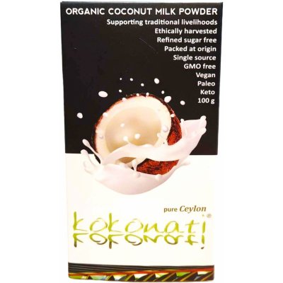 Ceylon Kokonati Bio sušené kokosové mléko 100 g – Zboží Dáma