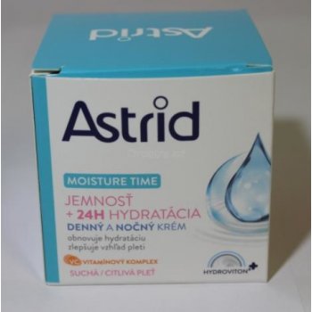 Astrid Moisture Time zjemňující hydratační denní a noční krém pro suchou až citlivou pleť 50 ml