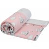 Dětská deka ESITO Dětská deka dvojitá Magna Ovečka růžová růžová