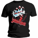 Judas Priest tričko British Steel Hand triangle – Zbozi.Blesk.cz