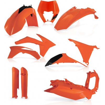 Acerbis plastový full kit KTM EXC-F 12/13 oranžová | Zboží Auto