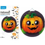Lampion 25cm kulatý HALLOWEEN dýně (2) LUMA – Sleviste.cz