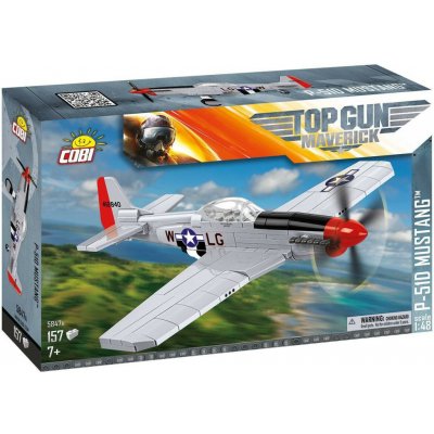 COBI 5847 TOP GUN Maverick 1:48 Americký stíhací letoun North American P 51D Mustang – Hledejceny.cz