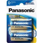 PANASONIC EVOLTA Platinum D 2ks LR20EGE/2BP – Zboží Živě