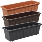 Plastkon Truhlík GARDEN plastový 60 cm Granit – Sleviste.cz