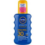 NIVEA Hydratační sprej na opalování Protect & Moisture SPF30 200 ml – Hledejceny.cz