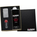 Zippo benzínový Dárková sada na slim 44008 – Zboží Dáma