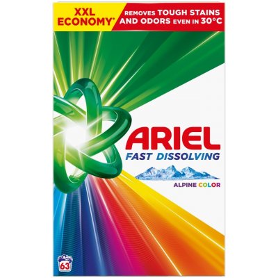 Ariel Alpine Color prací prášek 3,465 kg 63 PD – Hledejceny.cz