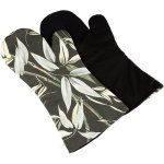 Bellatex Grilovací rukavice Bambus černá 22 x 46 cm – Zboží Dáma