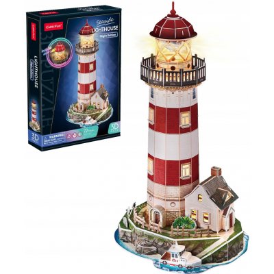 CubicFun 3D puzzle Maják LED 72 ks – Zboží Dáma