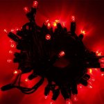 Vánoční HIGH PROFI LED řetěz 5 m propojovatelný, 40 LED, stále svítící, 230V Červená – Hledejceny.cz