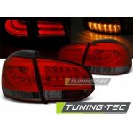 Světla zadní VW GOLF 6 10.08-12 RED SMOKE LED BAR – Zboží Mobilmania