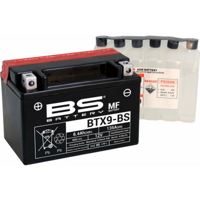 BS Battery BTX9-BS – Zboží Mobilmania