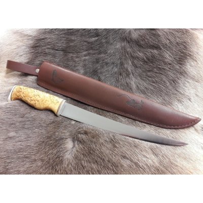 Wood Jewel Filleting knife big WJ23FPI