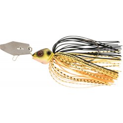 Fox Rage Třpytka Chatterbait Bladed Jig Black And Gold 12 g