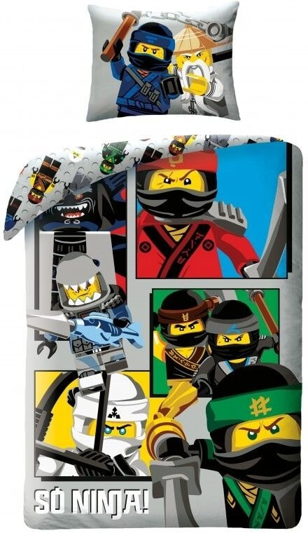 Halantex povlečení Lego Ninjago So ninja 140x200 70x90 od 899 Kč -  Heureka.cz