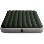 Intex 64108 - 68612 nafukovací matrace s pístovou pumpou 191 x 137 x 25 cm zelená – Zboží Dáma