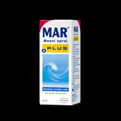 Mar Plus Nasenspray moř.voda s dexpanth. 3% 20 ml – Zboží Dáma