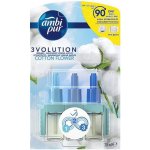 Ambi Pur 3 Volution Cotton Flower elektrický osvěžovač náplň 3 x 20 ml – Zboží Dáma