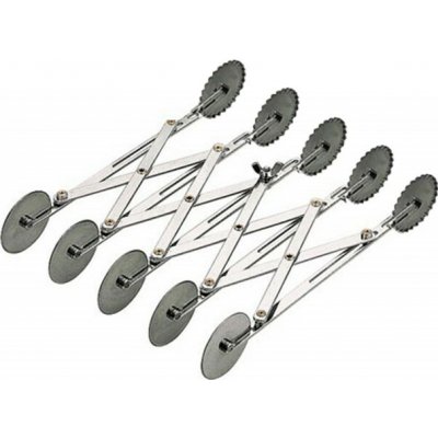 Martellato Rádélko oboustranné (5-ti kolečko hladké a vlnka) nerezové – Hledejceny.cz