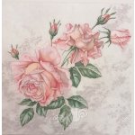 Ubrousek na decoupage vzor 0214 růže retro – Zboží Dáma