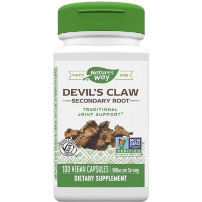 Nature's Way Devil’s Claw Secondary Root 100 kapslí – Hledejceny.cz