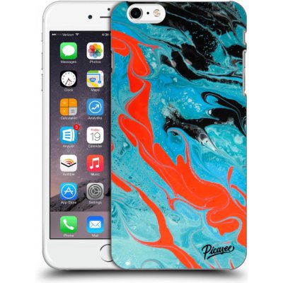 Pouzdro Picasee silikonové Apple iPhone 6 Plus/6S Plus - Blue Magma čiré – Hledejceny.cz