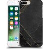 Pouzdro a kryt na mobilní telefon Apple Pouzdro Picasee silikonové Apple iPhone 8 Plus - Black tile čiré