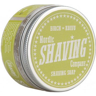 Nordic Shaving Company Koivu mýdlo na holení 80 g