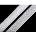 Suchý zip háček + plyš šíře 25 mm 1 bílá – Hledejceny.cz