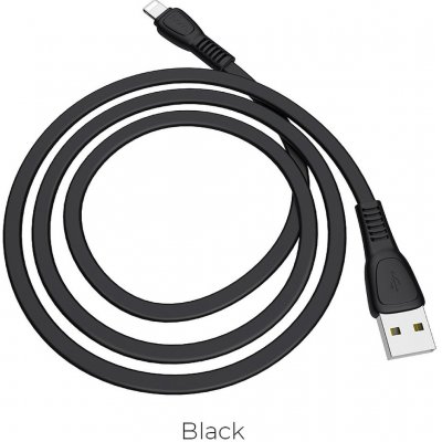 Hoco X40 USB-A na Micro-USB, 12W, 2,4A, 1m, černý – Zbozi.Blesk.cz