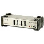 Aten CS-1734BC KVM přepínač USB Hub, OSD, 4PC audio+USB-PS/2 – Zboží Živě