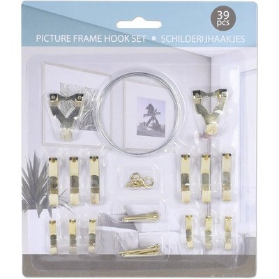 Háčky na rámečky/obrazy sada 39 ks – Zboží Dáma