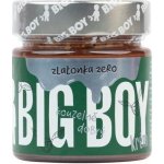 BIG BOY Zlatonka zero Lískový krém s březovým cukrem a kousky křupavých oříšků 220 g – Sleviste.cz