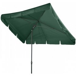 Slunečník Doppler SUNLINE WATERPROOF III s volánem 260x150 cm tmavě zelená