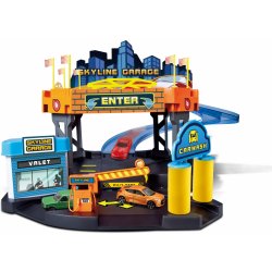 Bburago STREET FIRE Skyline garáž hrací set 1 ks auto 1:43