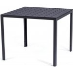 Vikio Zahradní jídelní stůl 90x90cm DT165 Antracit – Hledejceny.cz