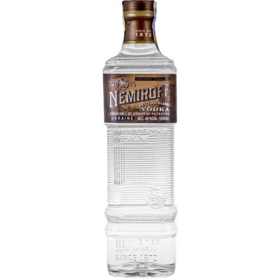 Vodka Nemiroff De Luxe Oak Barrel aged 40% 1 l (holá láhev) – Zbozi.Blesk.cz