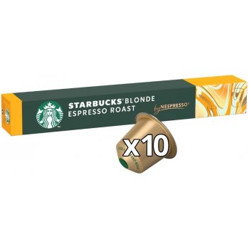 Starbucks ITALIAN STYLE ROAST by NESPRESSO Dark roast Kávové kapsle 10 kapslí